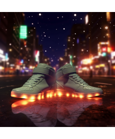 LED Light Unisex Multi Color Charging Shoes