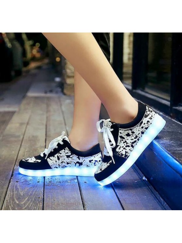 USB Multi Color Led Light Charging Shoes