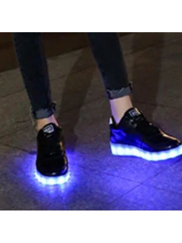 Unisex Usb Rechargeable Led Light Shoes Seven Colors