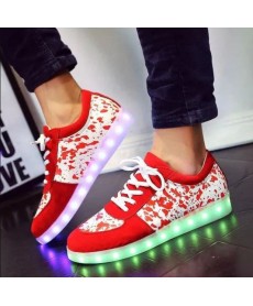 Seven Colors Casual Led Changing Shoes