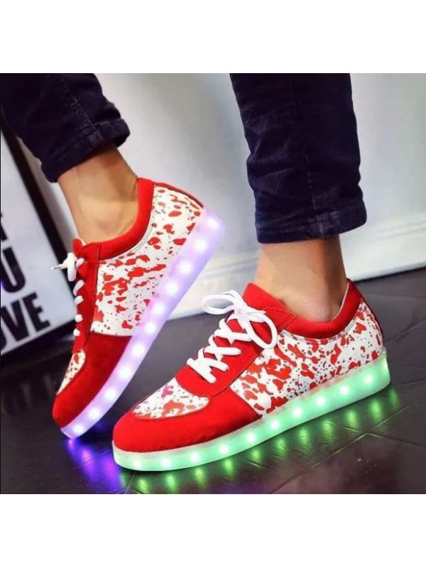 Seven Colors Casual Led Changing Shoes